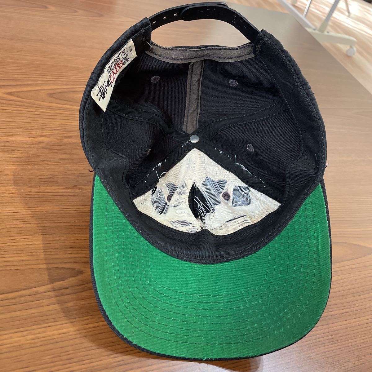 ☆希少☆90s USA製 OLD STUSSY CAP キャップ ビンテージ スナップ 