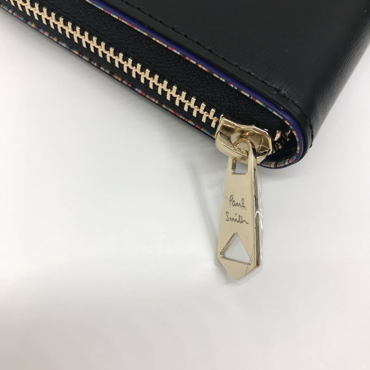 新品 ポールスミス Paul Smith マルチストライプエッジ ラウンド 
