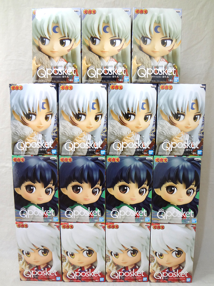 まとめ 犬夜叉 Q Posket 犬夜叉 日暮かごめ 殺生丸 ノーマルカラー レアカラー 4種 15個セット その他 売買されたオークション情報 Yahooの商品情報をアーカイブ公開 オークファン Aucfan Com