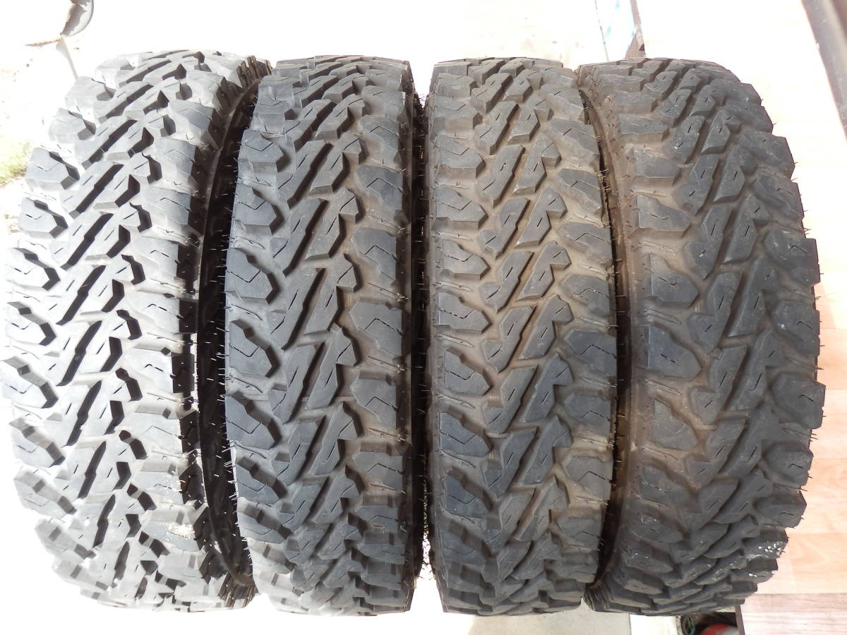中古品！ ジムニー ヨコハマ ジオランダーMT G003 185/85R16 4本セット 