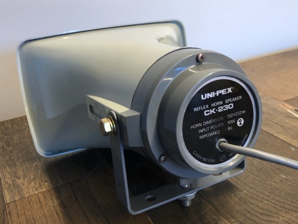 音出し確認済 UNI-PEX CK-230 リフレックスホーンスピーカー