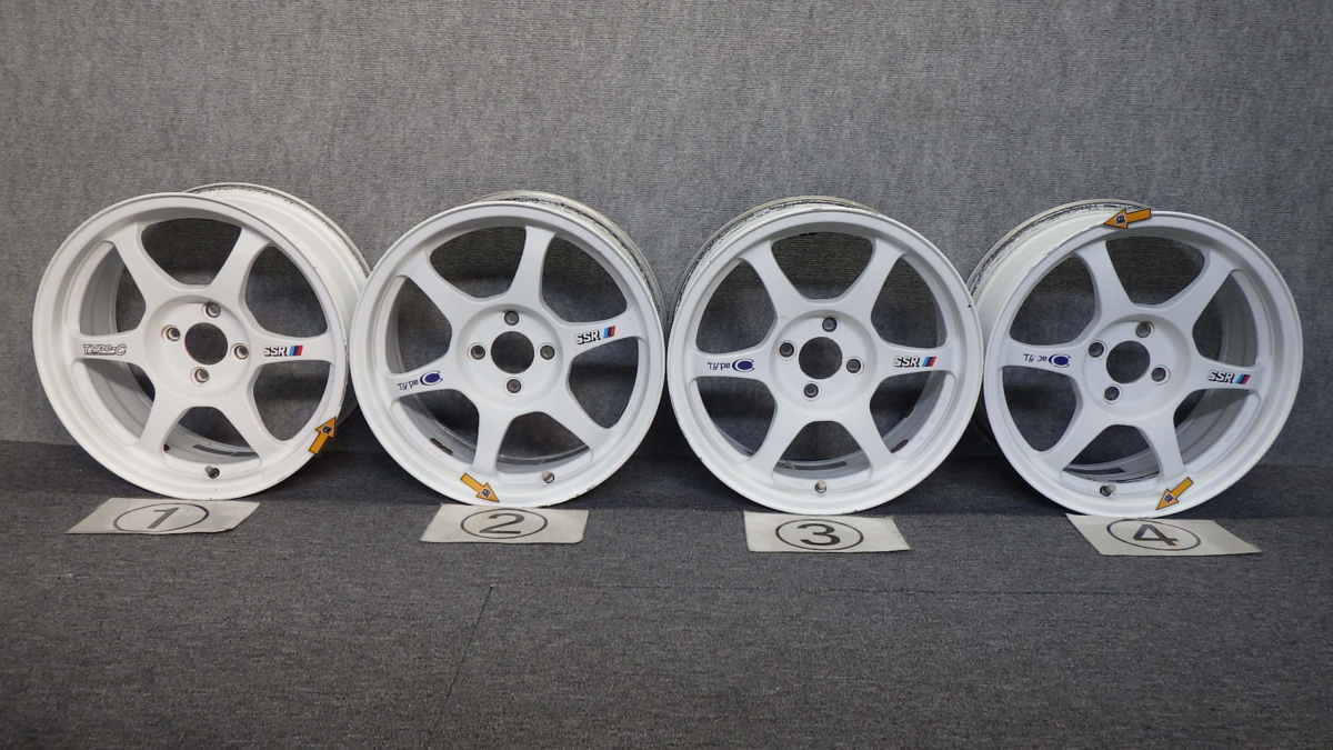 91 社外 アルミホイール SSR SPEED STAR TYPEC アルミホイール 16 