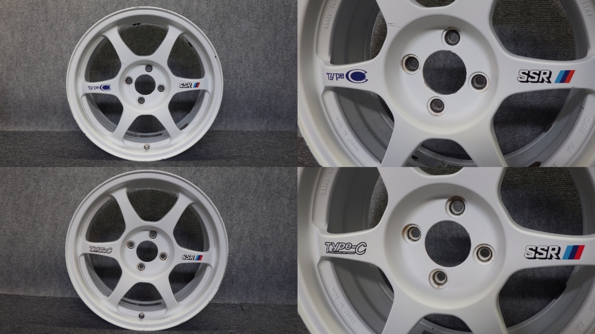 91 社外 アルミホイール SSR SPEED STAR TYPEC アルミホイール 16 