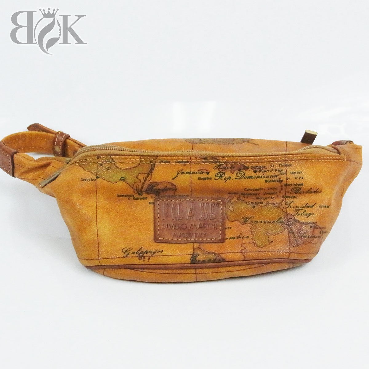 プリマクラッセ 地図柄 ウエストポーチ ベルトバッグ ボディバッグ