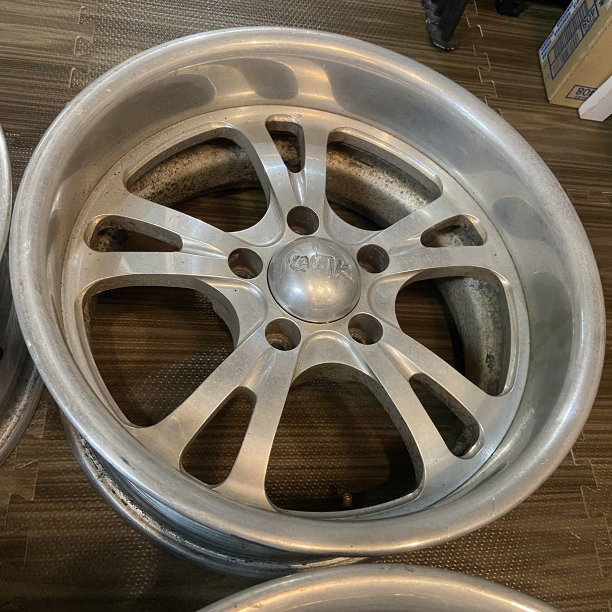 ビレットホイール KAOTIK ケオティック 深リム ケオティックKAOTIK 18インチ 5インチピッチ 5H127 など C1500 サバーバン シボレータホ 17x10-2本 17x8-2本 ホイール の落札
