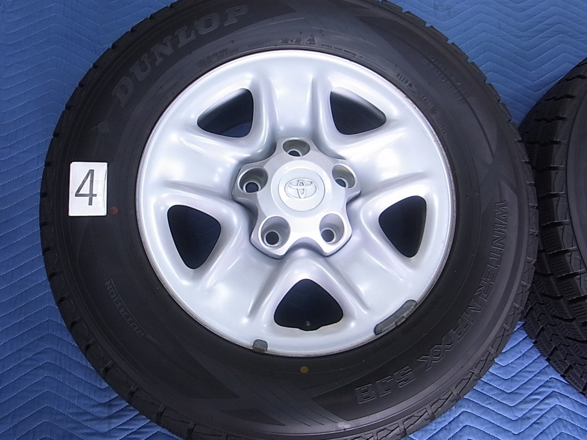 バリ山スタッドレス USトヨタ TUNDRA タンドラ 純正 スチールホイール 