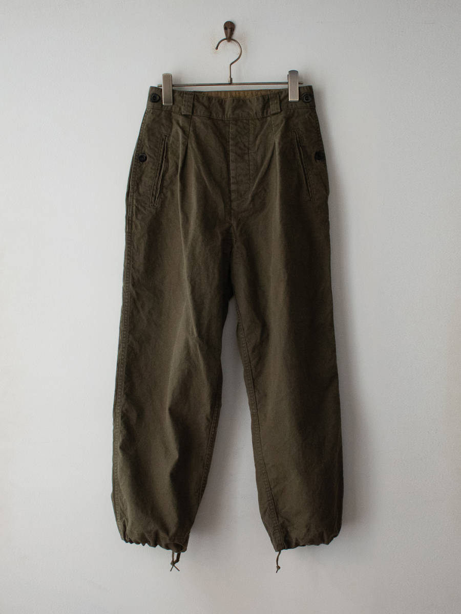 新品同様 ウティ OUTIL PANTALON LIMOGES/ フランス軍 カーゴパンツ 