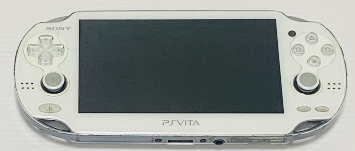 1円スタート PS Vita PCH-1000 ZA02 クリスタルホワイト 付属品完品 