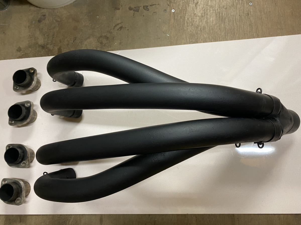カワサキZ1Z2用手曲げマフラー427当時物メーカー不明 ZU マフラー オリジナルZ1⁄Z2用機械曲げ集合マフラー 手曲げ集合管 PARTS-