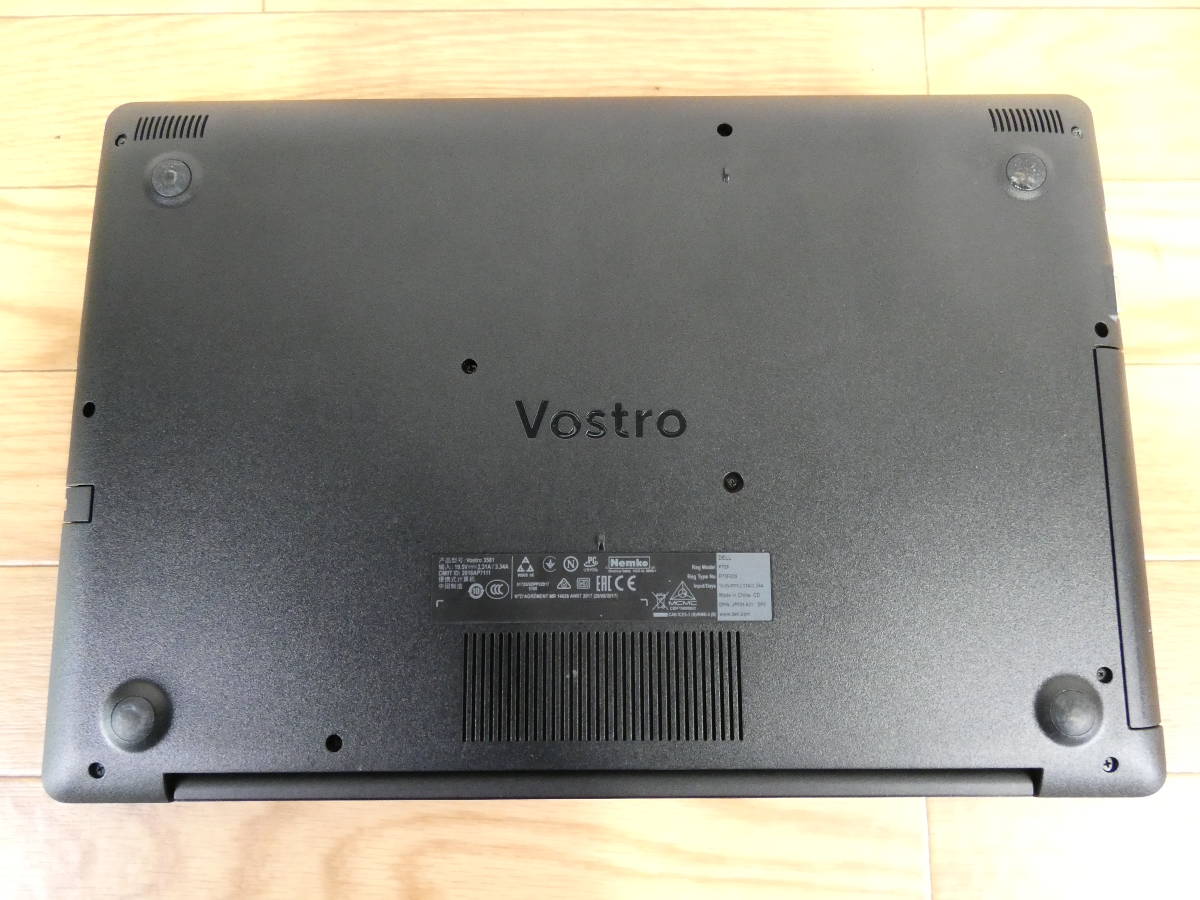 DELL Vostro 3581 ノートパソコン Core i3-7020U 2.30GHz/RAM:8GB/SSD