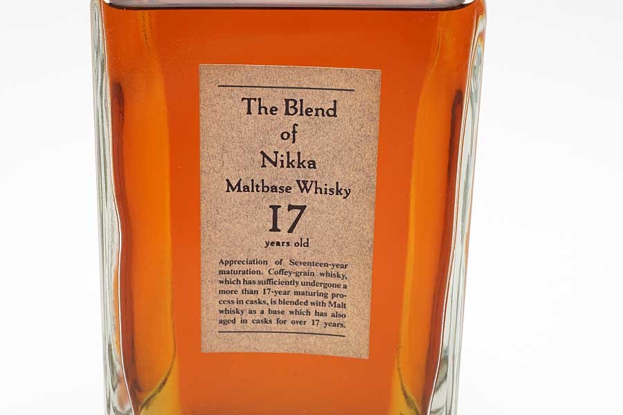 ザ ブレンドオブ ニッカ モルトベース 17年 The Blend of Nikka