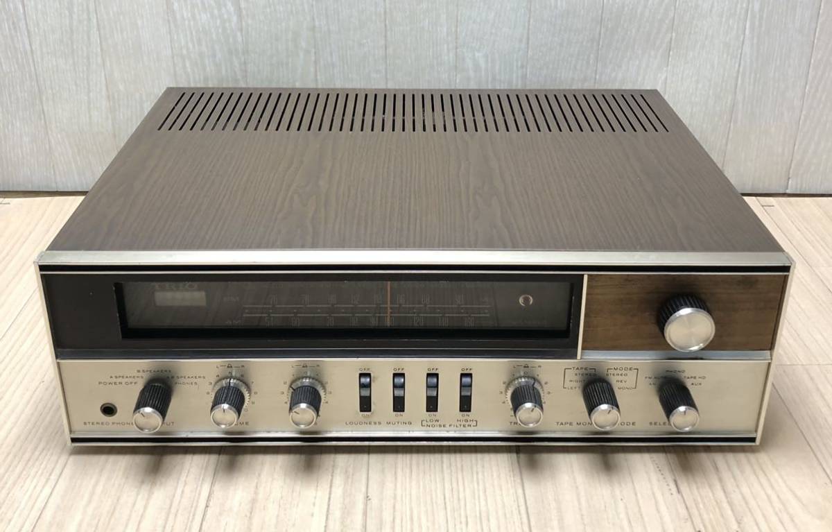 □□TRIO トリオ AM/FMステレオレシーバー TW-510 現状品□□ 家電、AV