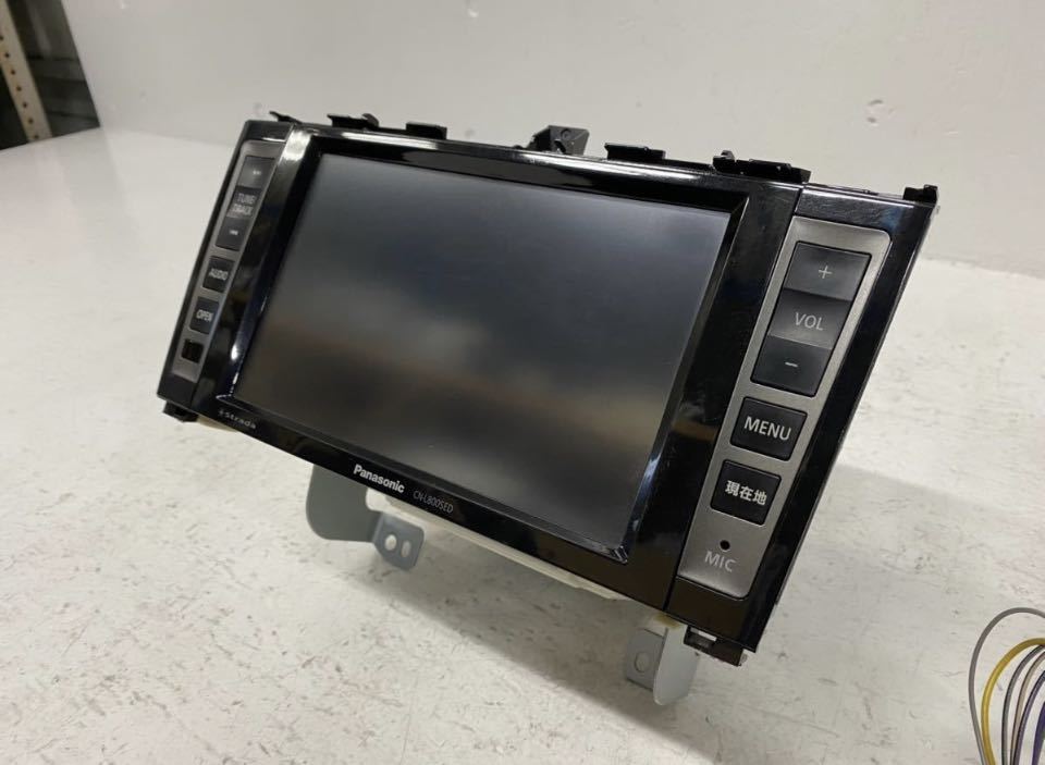 【セレナC26専用】Strada 8インチナビ CN-L800SED 配線付 セレナC26 8インチ ナビ CN-L800SED
