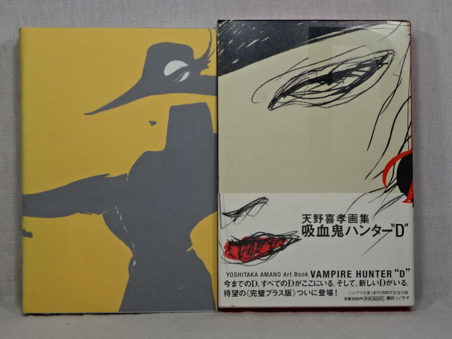 天野喜孝画集 吸血鬼ハンターD 初版本 天野喜孝画集吸血鬼ハンターD