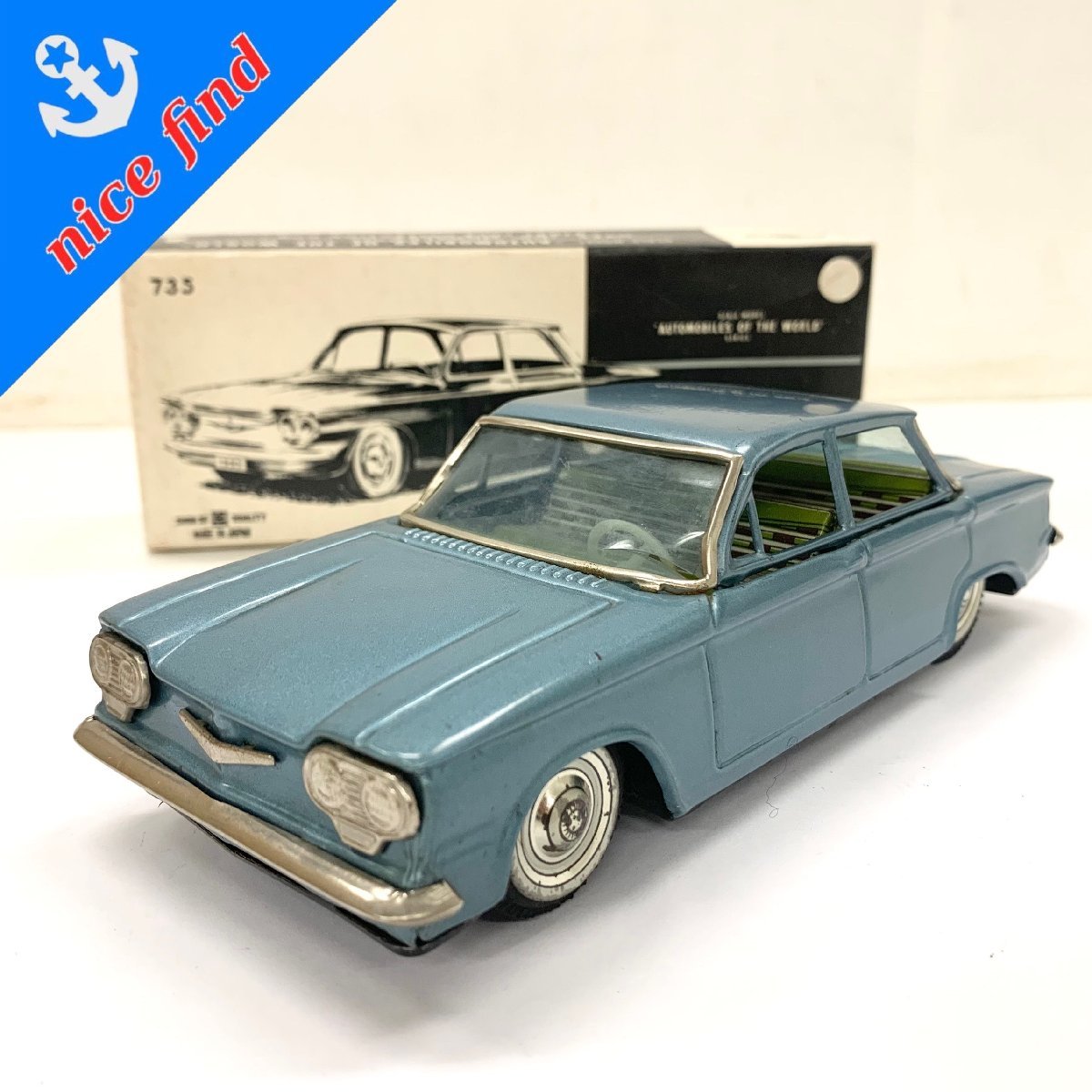 ◇萬代屋◇シボレー コルベアー CHEVROLET CORVAIR アメリカ ブルー系