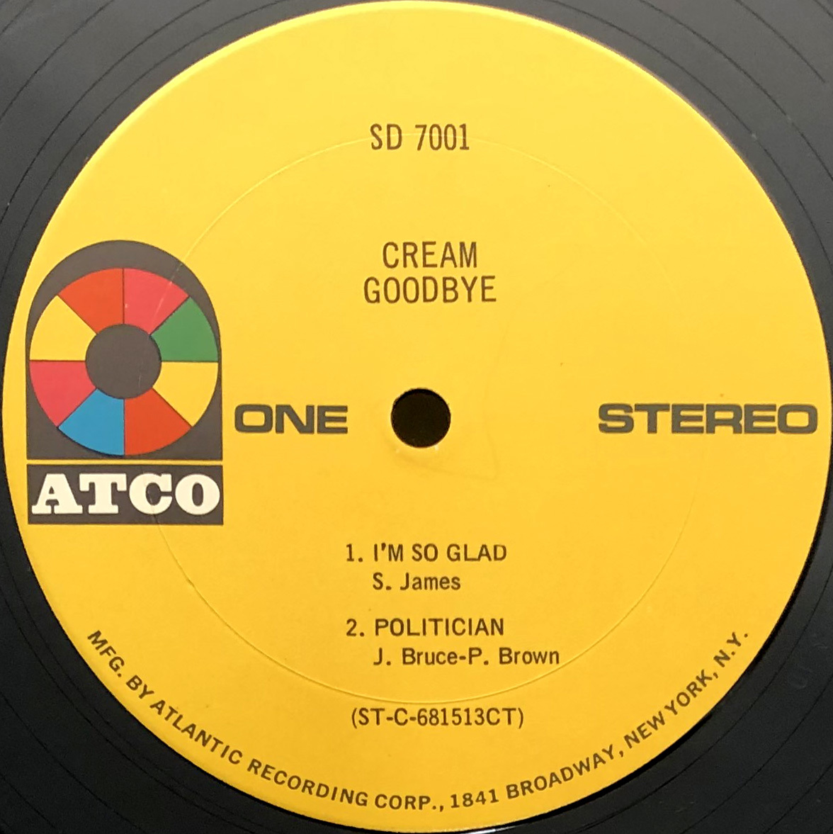 Goodbye - – | Cream Vinyl CREAM 0 LP Import Discogs Japan cream
