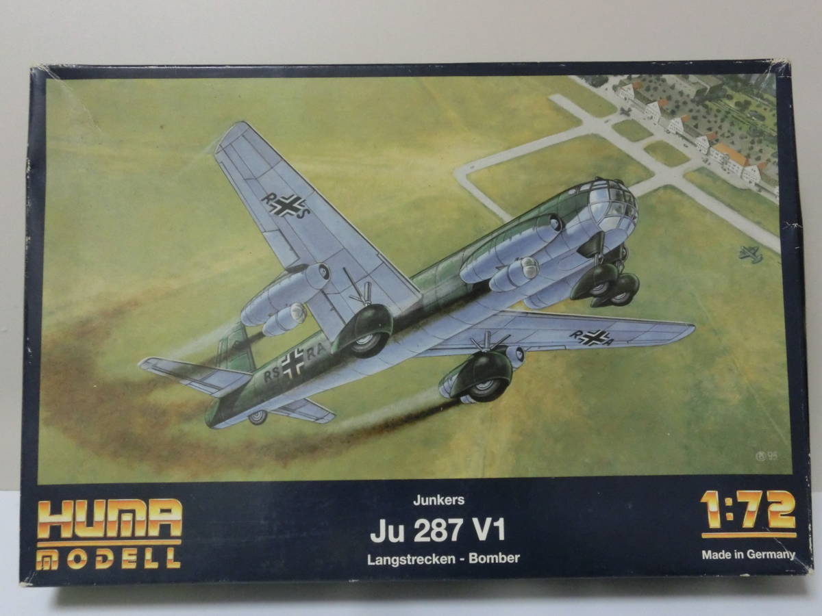 100 1/72 Junkers Ju287 V1 Langstrecken-Bomber ユンカース HUMA