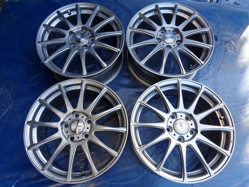 送料込み】☆ WEDS ravrion LUMIERE ☆ トヨタ 車 専用 ☆ 7J/+48 PCD 