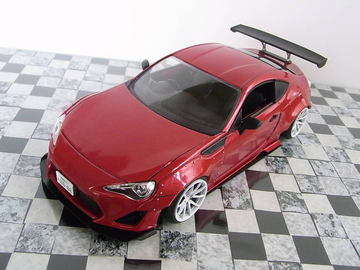 1/24 完成品 ZN6 トヨタ86 カスタム ロケットバニー (完成品)｜売買 