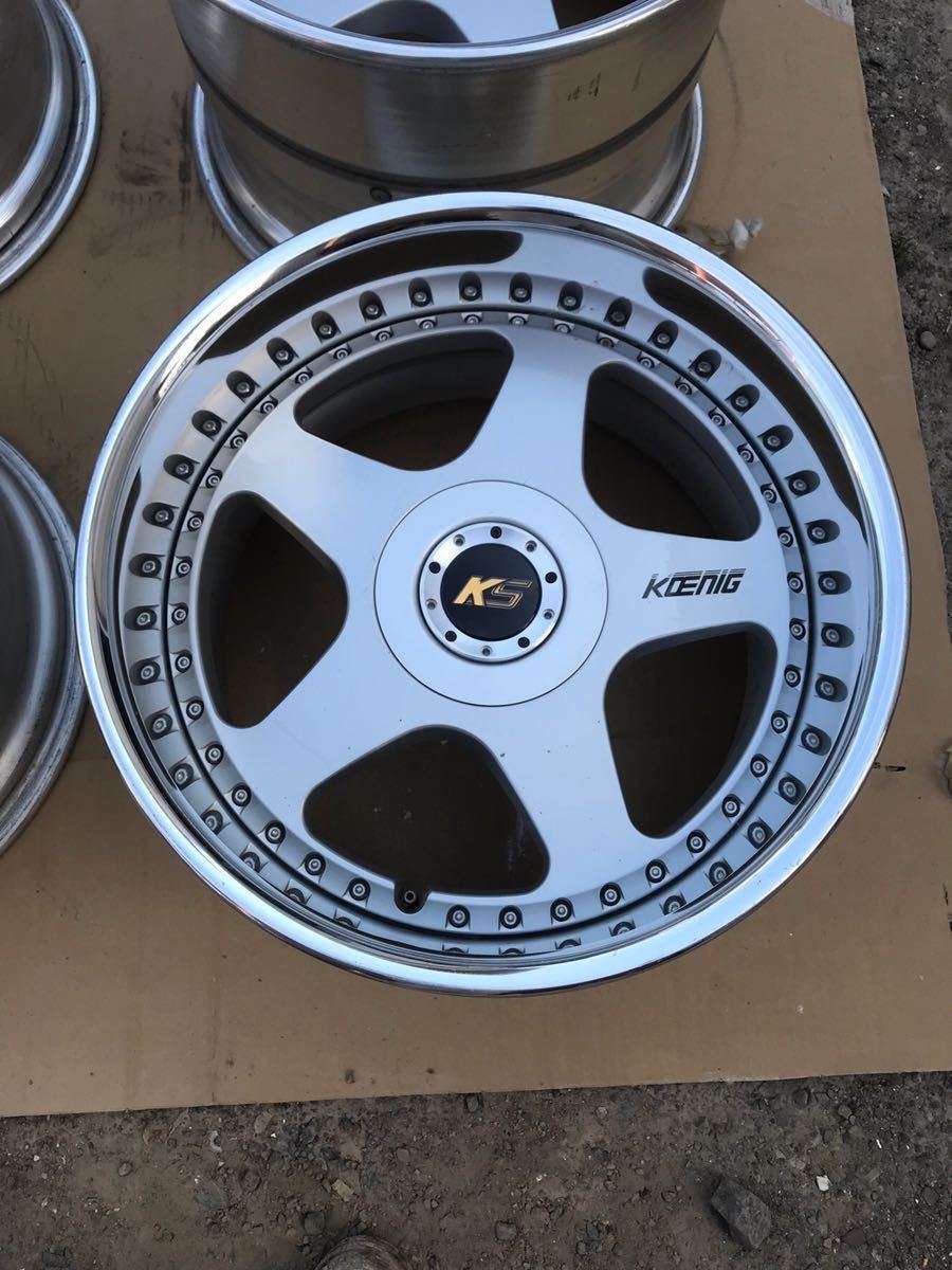 深リム SSRケーニッヒKOENIG 18インチ 114.3 5穴 10J+92本12J+92本