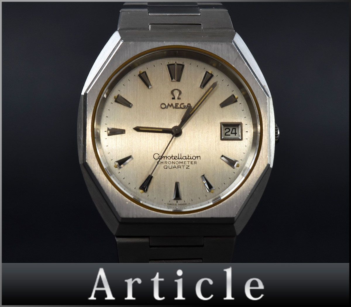 ST-603 OMEGA/オメガ Geneve ジュネーブ 3針 メンズ 手巻き 腕時計