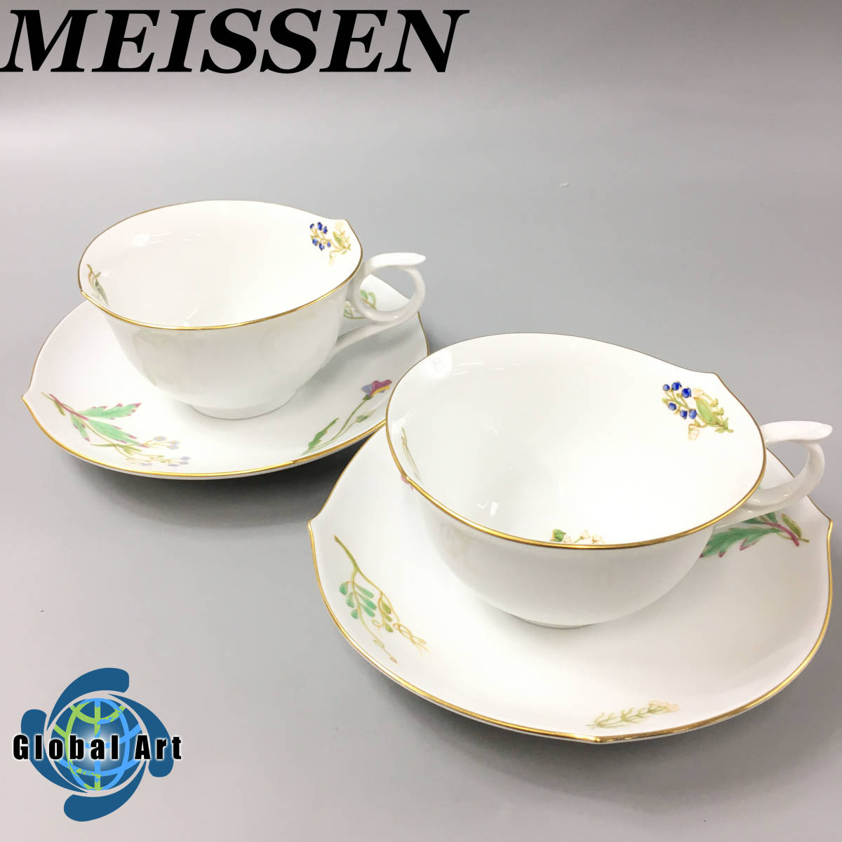 マイセン MEISSEN - コーヒーカップ＆ソーサー 未使用 Bフォーム 