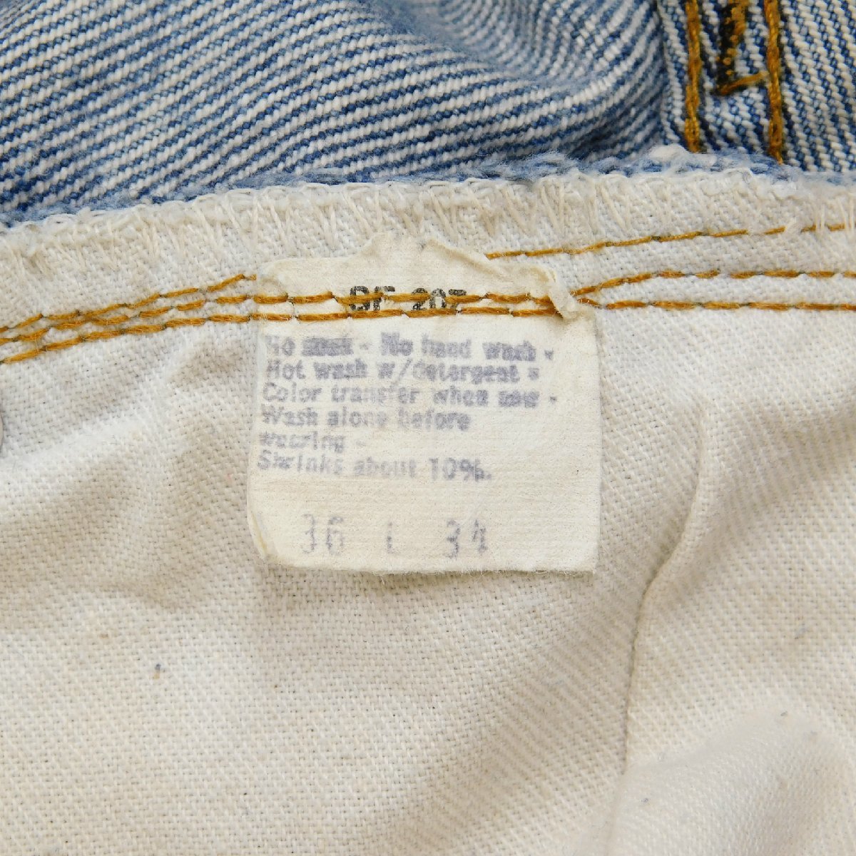 80′s リーバイス 501 赤耳 デニムパンツ Size 36 #80944 Levis ヴィンテージ ビンテージ アメカジ ジーンズ ジーパン ボトムス 0 赤耳 リーバイス w33 古着屋HamburgCafe すべての