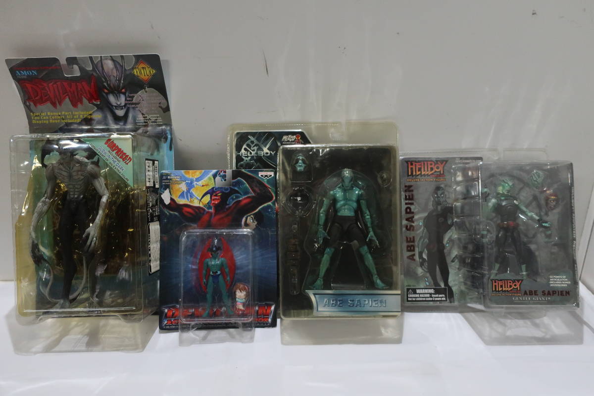 限定SALE，人気セール 同梱不可 N送800円 3808 DEVILMAN＆HELLBOY デビルマン＆ヘルボーイ フィギュア 4点 ABE SPIEN アモン TV版デビルマン 等(デビルマン)｜売買されたオークション情報、yahooの商品情報をアーカイブ公開 - デビルマン