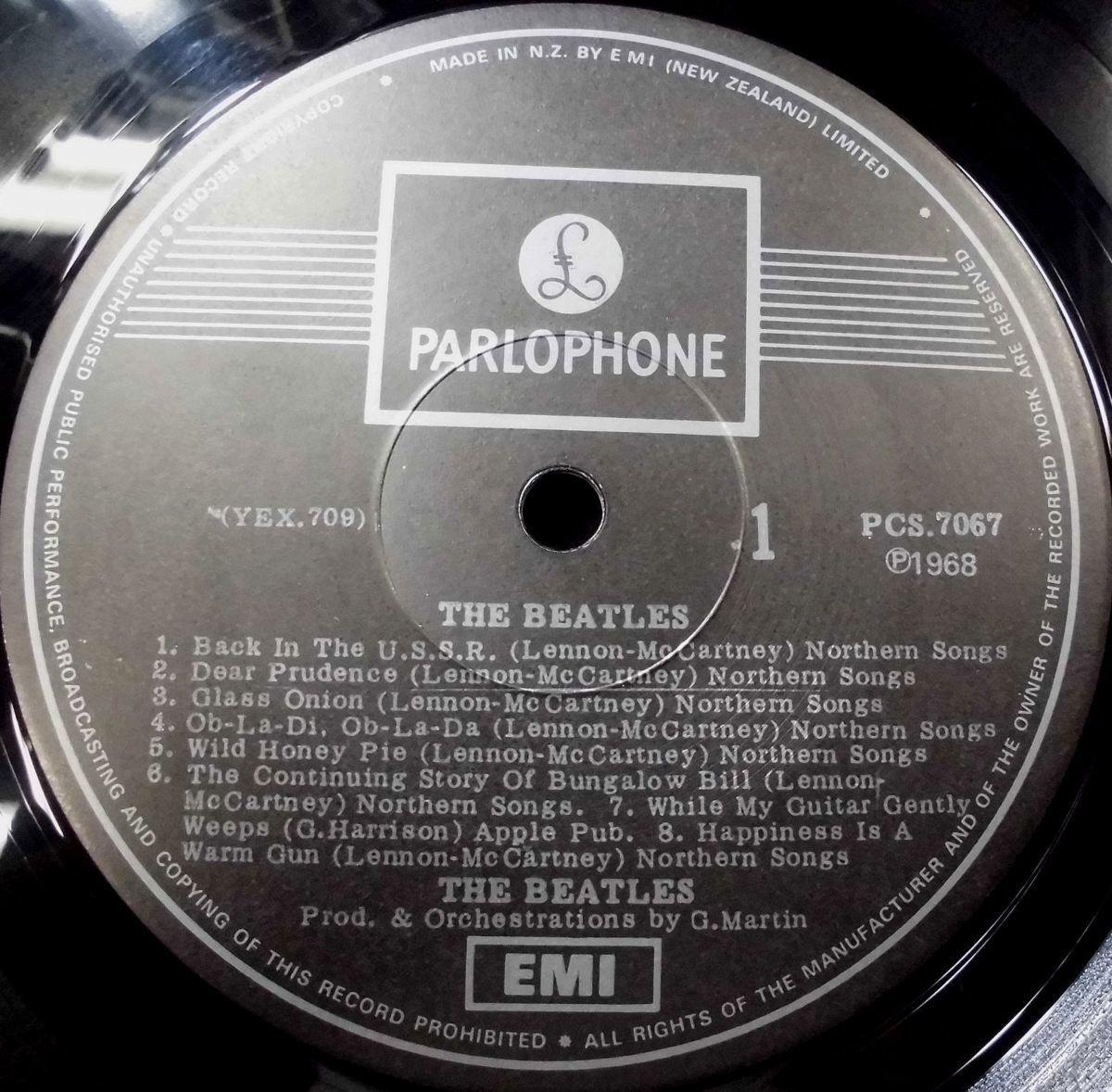  Nz-Parlophone Stereo w/Embossed-Cover 1-Mark Labels &rdquo;&rdquo;Re-Cutting Copy &rdquo;&rdquo; The Beatles / White Album(THE BEATLES)｜売買されたオークション情報、yahooの商品情報をアーカイブ公開 - オークファン B