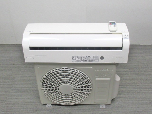 MISA 日立 ルームエアコン 白くまくん RAS-A22G 6畳程度 日立 白くまくん RAS-A22G 2018年製 おもに6畳 日立 白くまくん 2018年