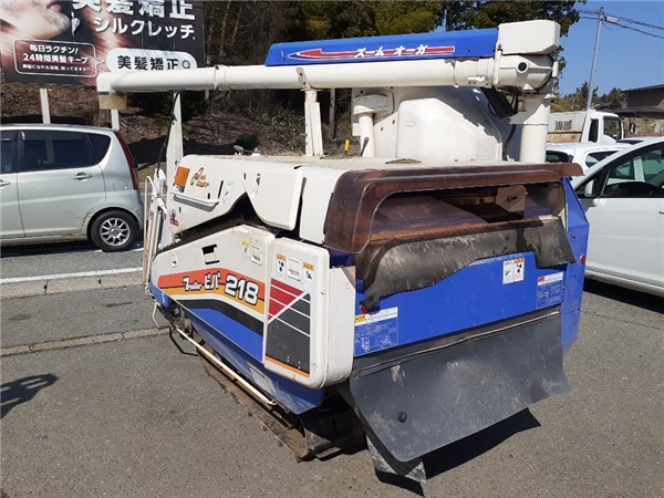 秋田発 イセキ コンバイン フロンティア ビバ 218 H021G 2条刈 492h
