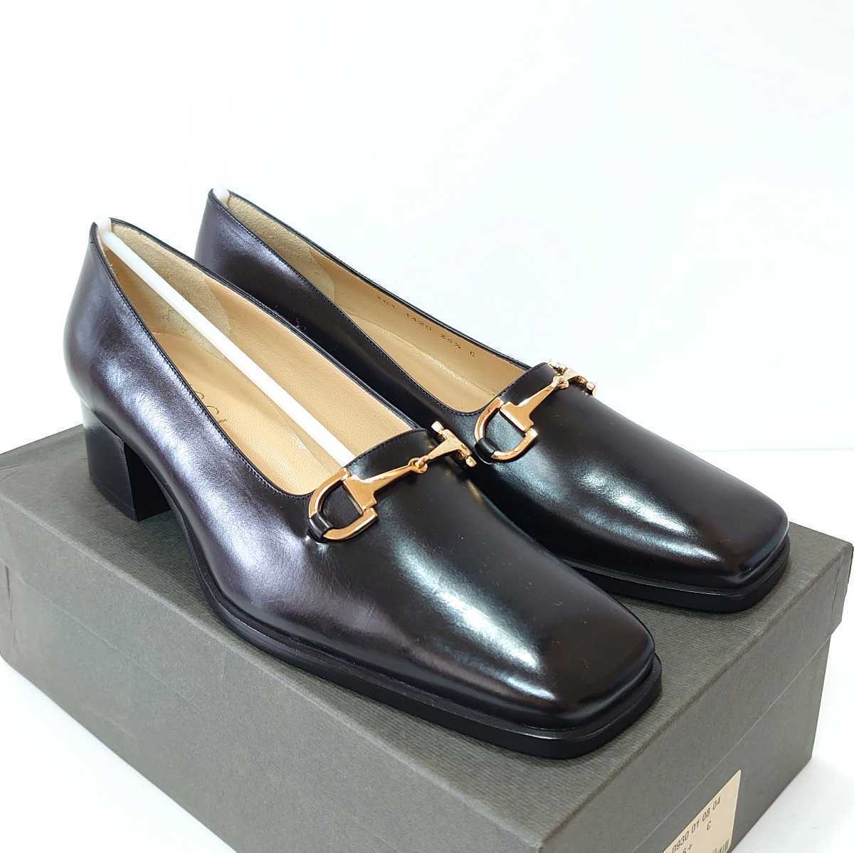 ☆未使用 GUCCI グッチ GOLD ホースビット レディース パンプス 