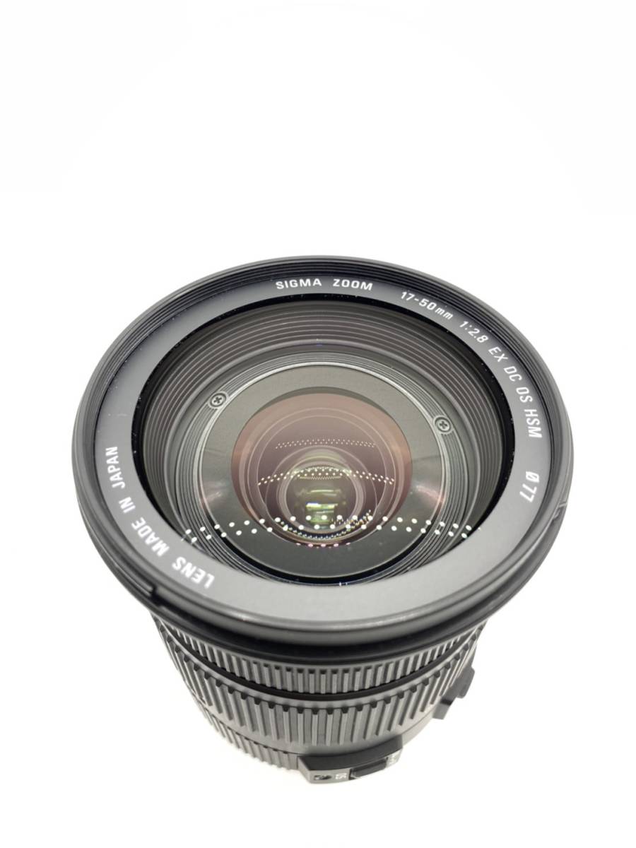 □SIGMA シグマ 17-50mm F2.8 EX DC OS HSM 一眼レフ カメラ レンズ FOR