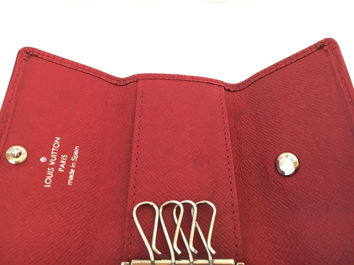 ルイヴィトン エピ キーケース 4連 美品】LOUIS VUITTON ルイヴィトン