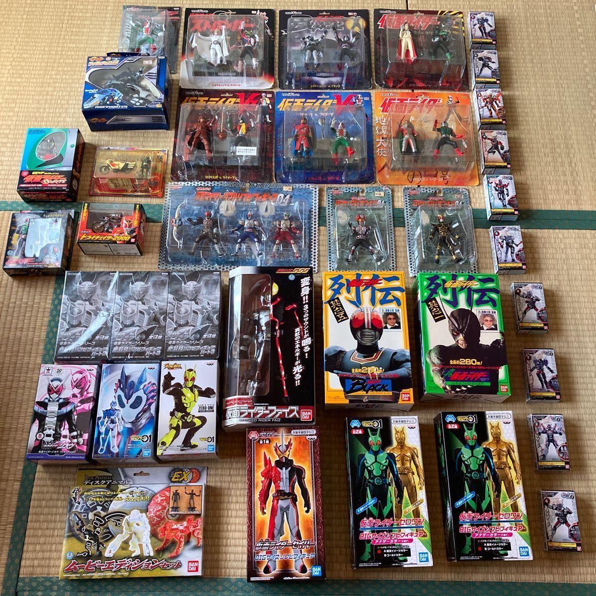 激安！大量！ 仮面ライダーフィギュアセット 仮面ライダー列伝 ユニ 