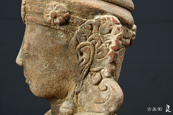 仏教美術 中国美術 仏像 古美術(K-LC975) 桃山～江戸時代初期 摩虎羅大将 仏教美術 - : 旧蔵 中國 明代 永楽三年