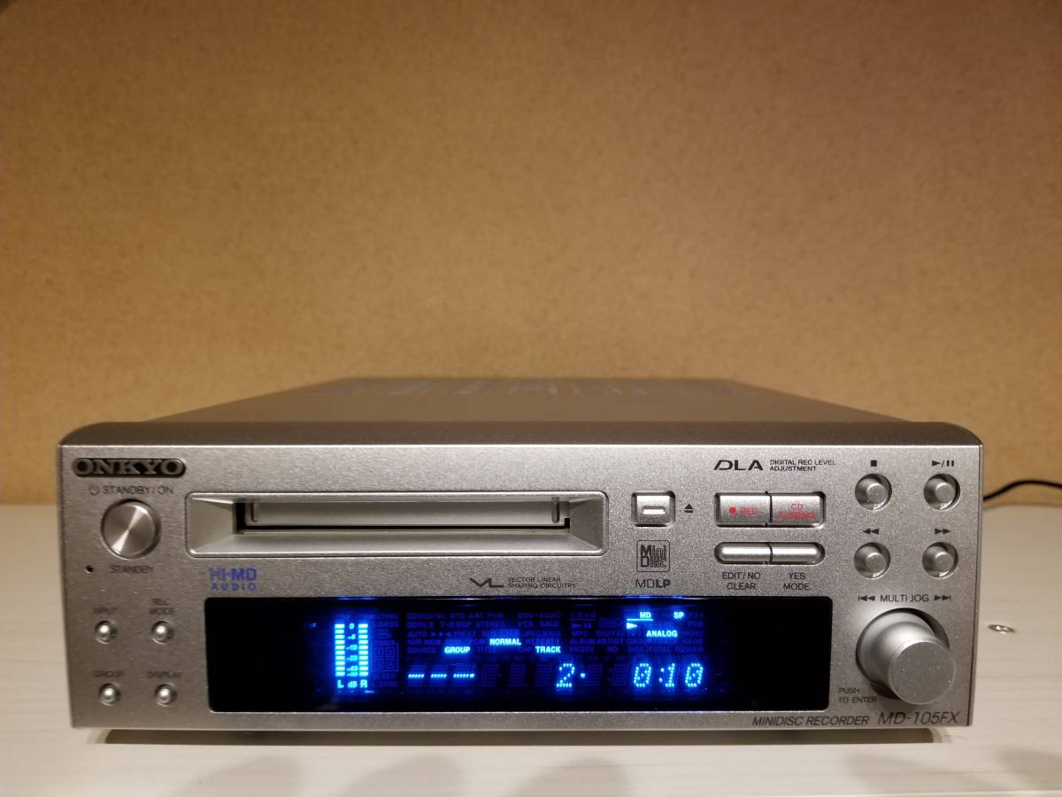 本物保証，セール ONKYO MD-105FX Hi-MD INTEC 205(一般)｜売買されたオークション情報、yahooの商品情報をアーカイブ公開 - オークファン 一般
