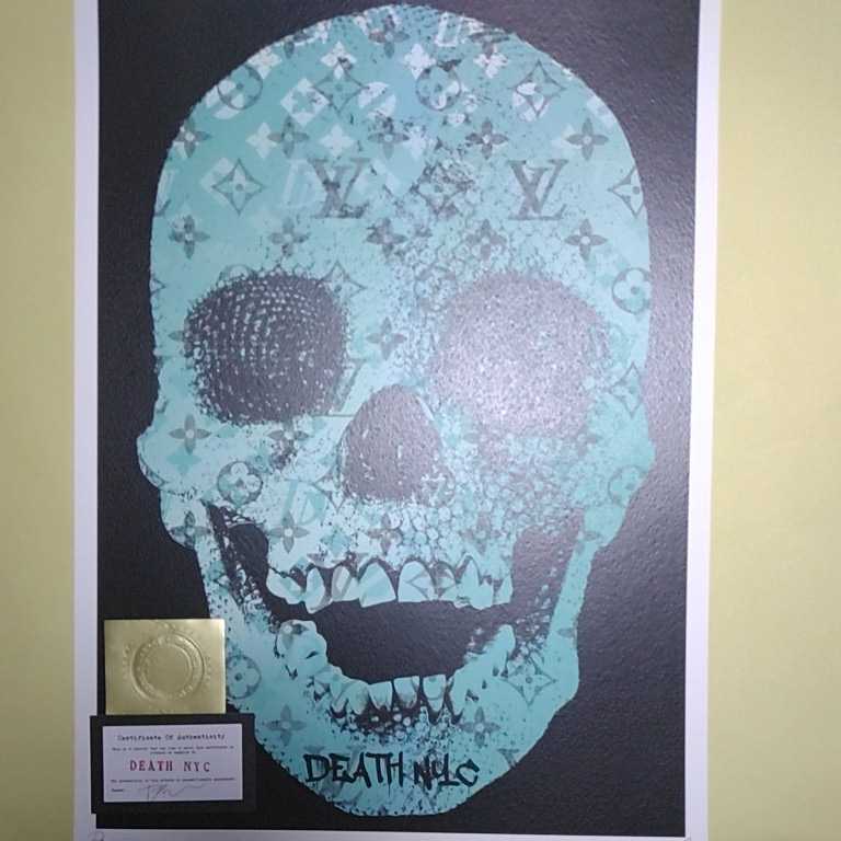 DEATH NYC 世界限定100枚 アートポスター ダミアンハースト Damien