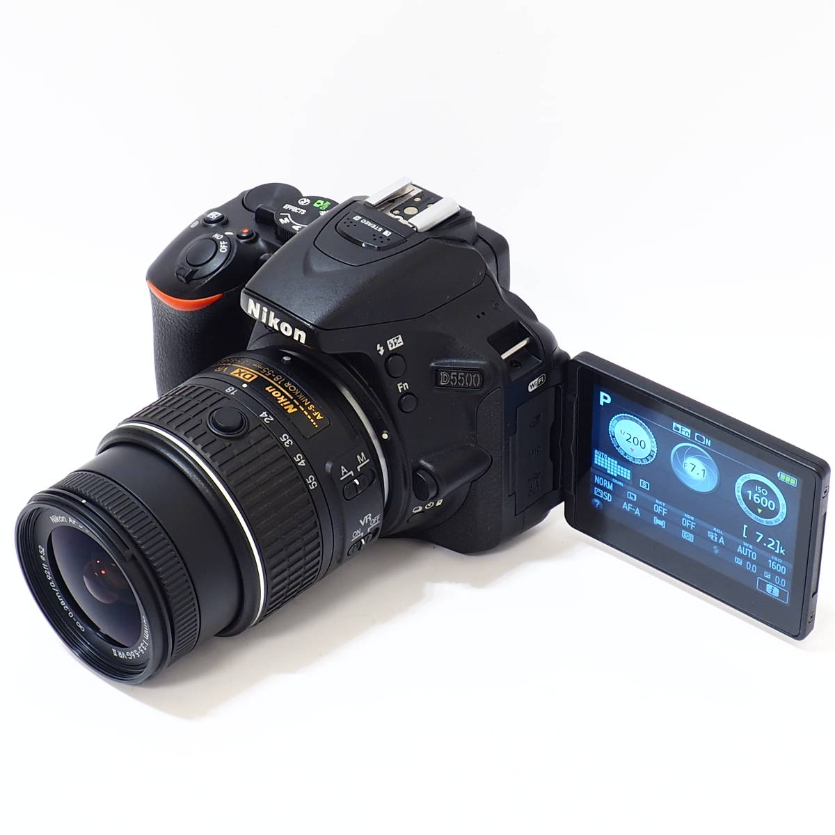 Nikon D5500 AF-S DX NIKKOR 18-55mm F3.5-5.6G VR II BLACK 2416