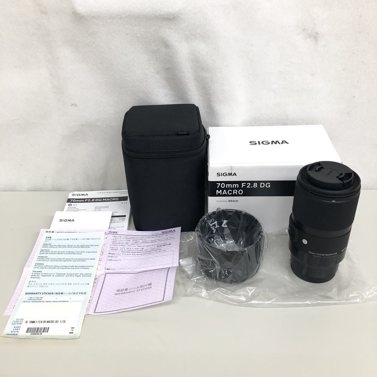 新作登場，人気SALE SIGMA シグマ マクロレンズ 70mm F2.8 DG MACRO Art A018 For Sony ソニー Eマウント用 ミラーレス専用(ソニー、ミノルタ)｜売買されたオークション情報、yahooの商品情報をアーカイブ公開 - オークファン ソニー、ミノルタ