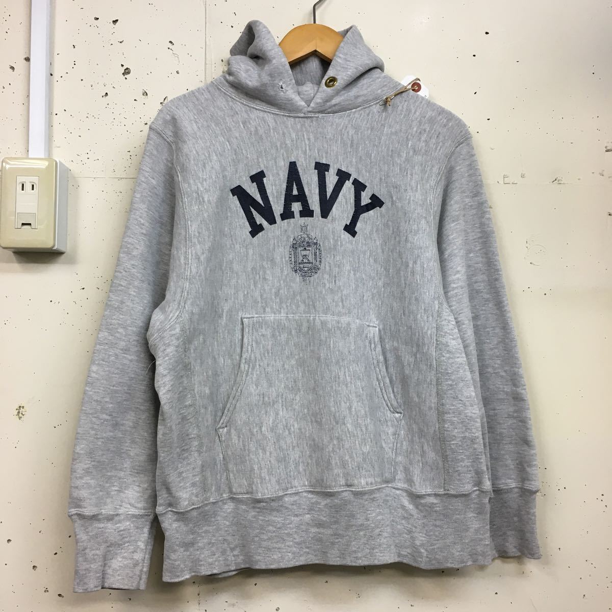 80's 80年代 Champion チャンピオン リバースウィーブ USA製 NAVY