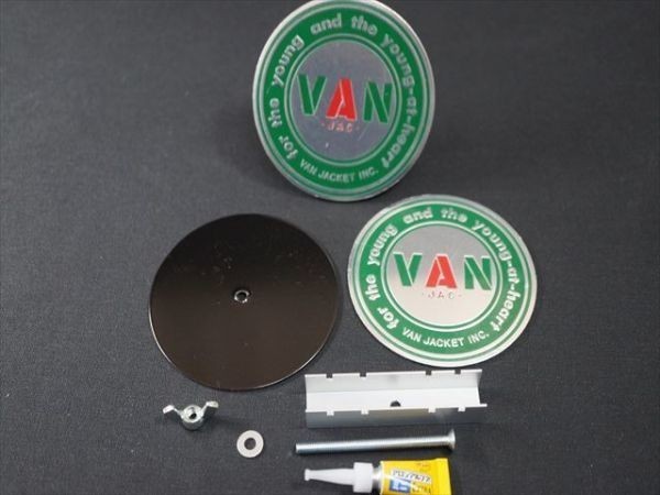 即決!送料無料!!VAN JAC 旧車 ヴァンヂャケット永遠の丸VANグリーン