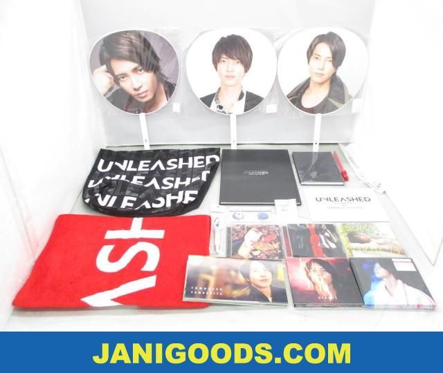 山下智久 UNLEASHED グッズセット 山下智久 グッズセット スポーツタオル/ショッピングバッグ/CD