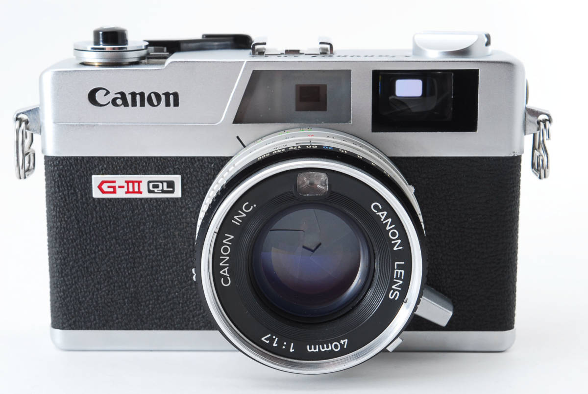 ★完動品＊美品＊初期保証★canon canonet ql17 ★作例多数！ 美品】Near MINT Canon Canonet QL17 GIII 35mm Rangefinder Film