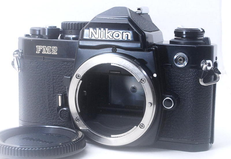 NIKON ニコン NEW FM2 ブラックボディ フィルム一眼レフカメラ #000045