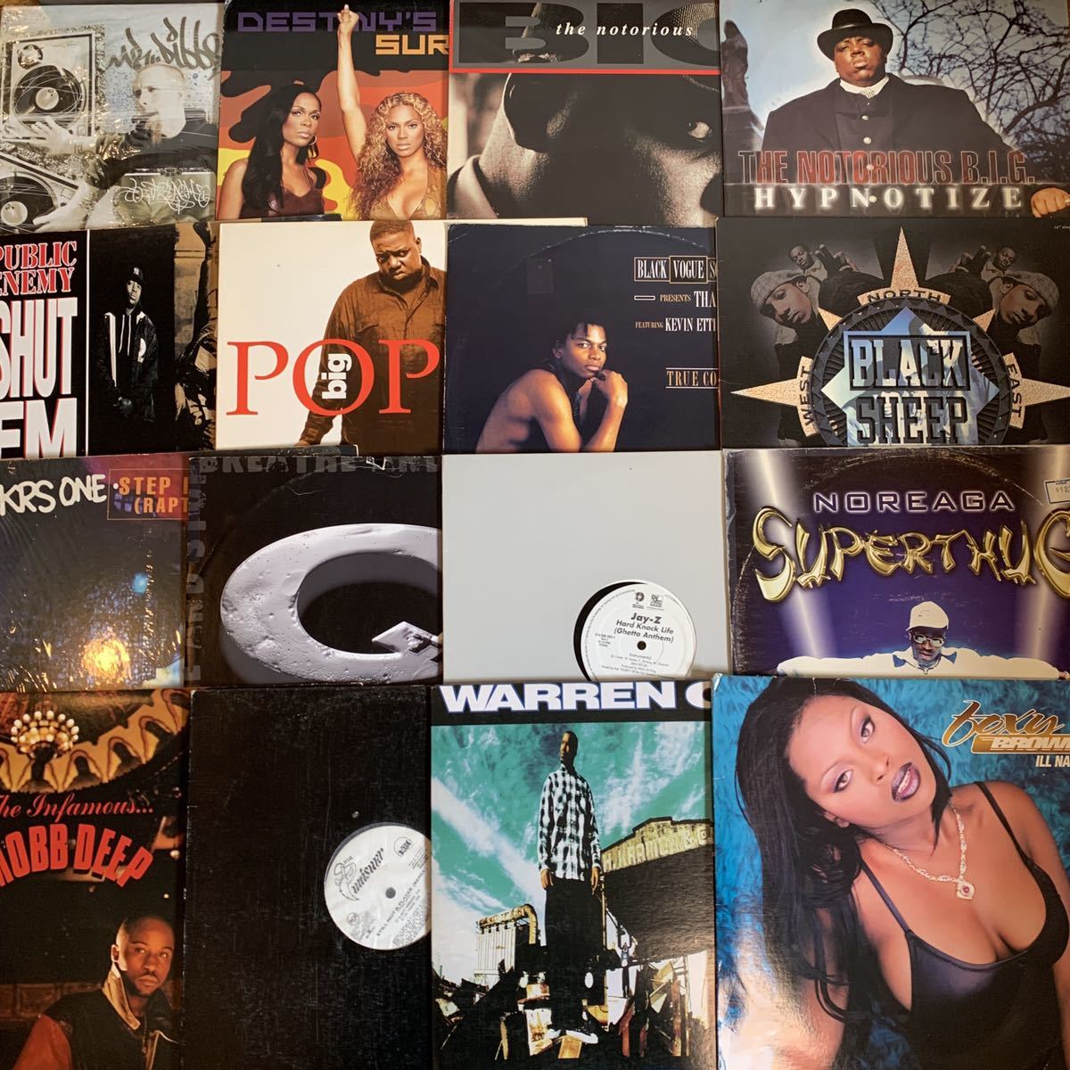 ☆大量☆ 90'S-00'S HIPHOP/R&Bレコードまとめて210枚以上確実セット