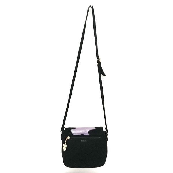 MOSCHINO マルチカラー スエード ショルダーバッグ MOSCHINO スエード 