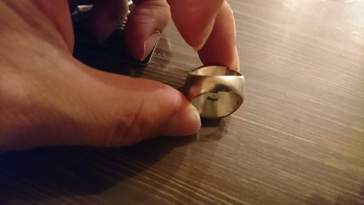 送料無料 ガーラックスタイル クロスボーンG シグネット リング  