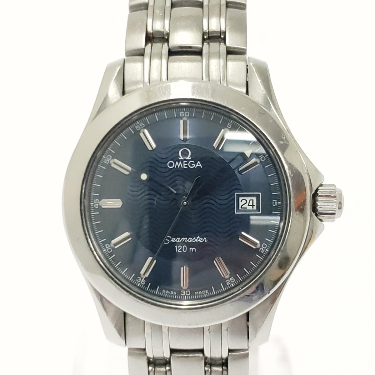 1円スタート】【美品】 OMEGA オメガ 2511.81 シーマスター 120m SS