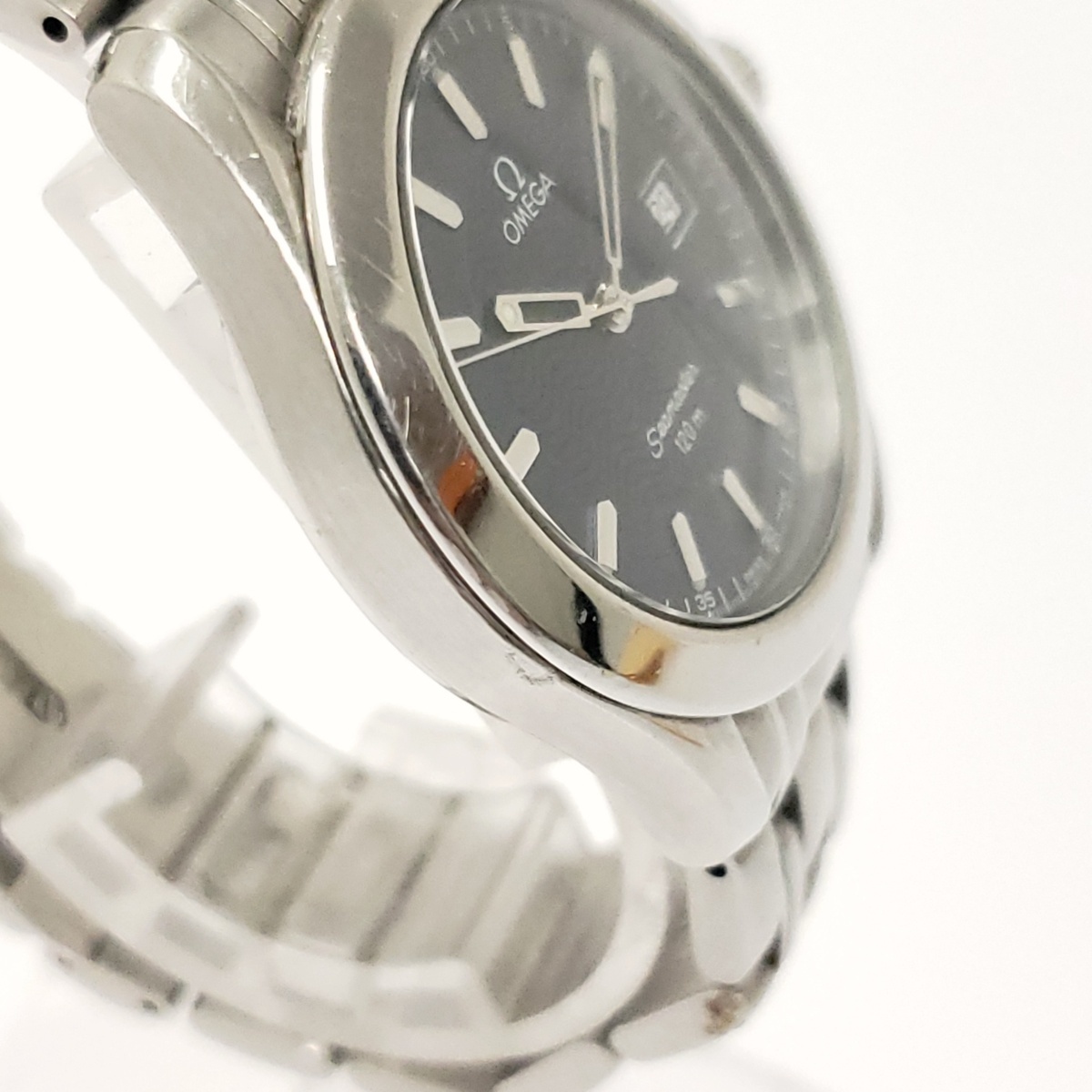 1円スタート】【美品】 OMEGA オメガ 2511.81 シーマスター 120m SS